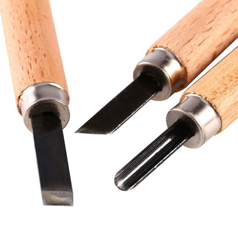 Miniatura 3 de Gubias Para Tallar Madera X6 EK-16196